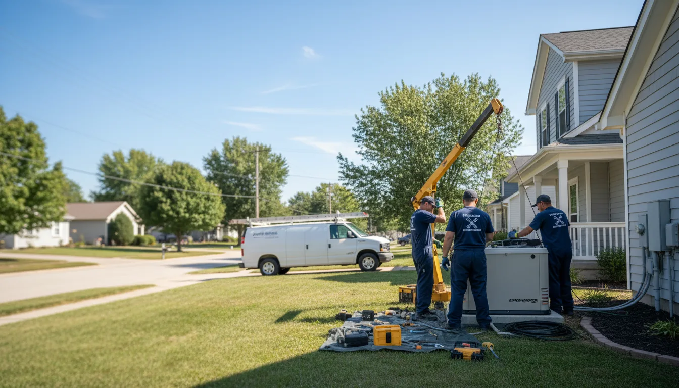 Generator Installation in Reynolds, IL near me